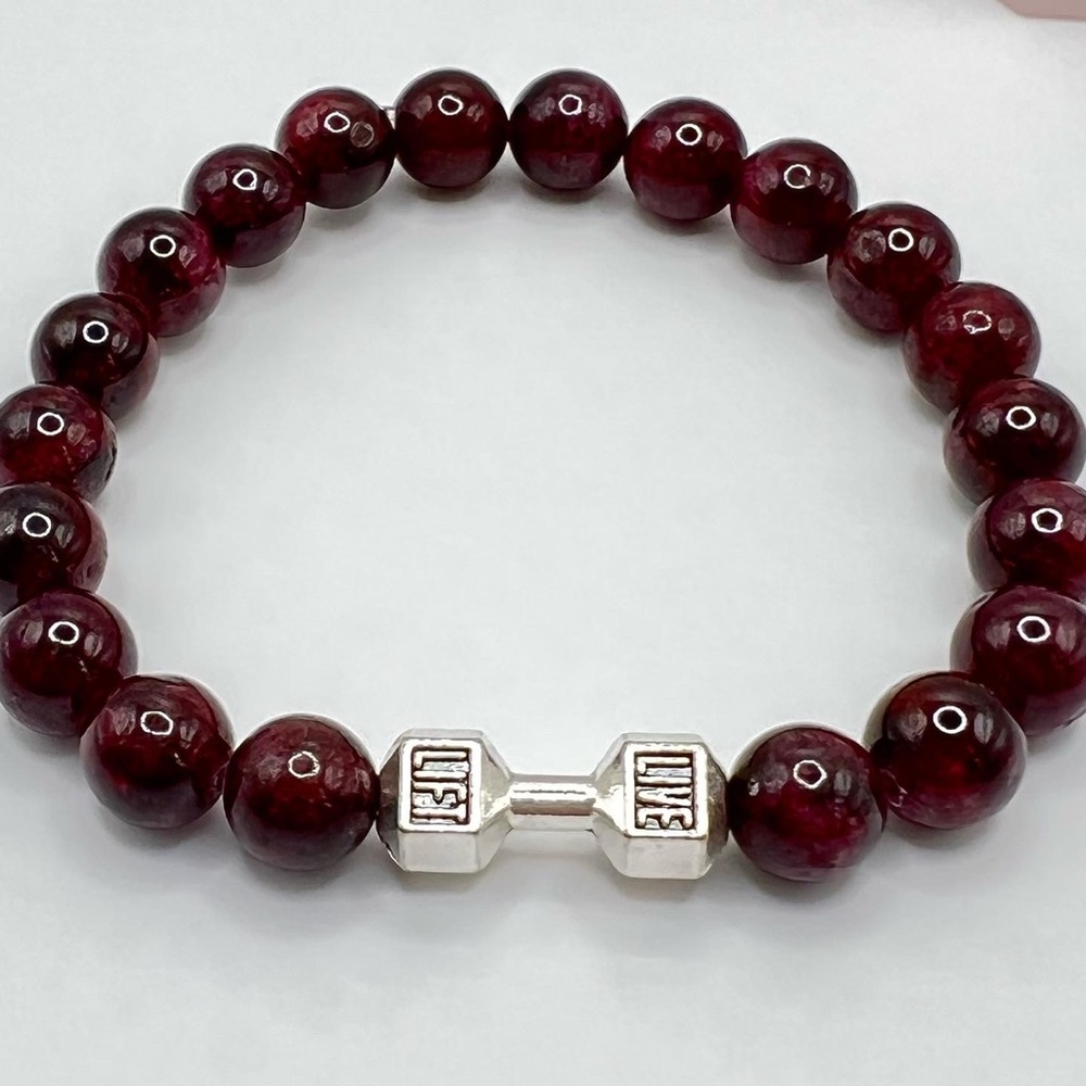 Live Lift Garnet Bracelet